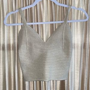 Knit Cropped Tank! NWT!